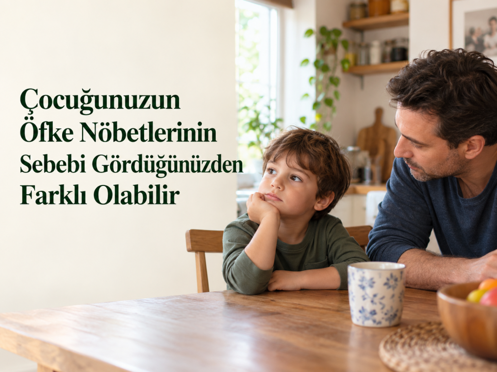 Çocuğunuzun Öfke Nöbetlerinin Sebebi Gördüğünüzden Farklı Olabilir