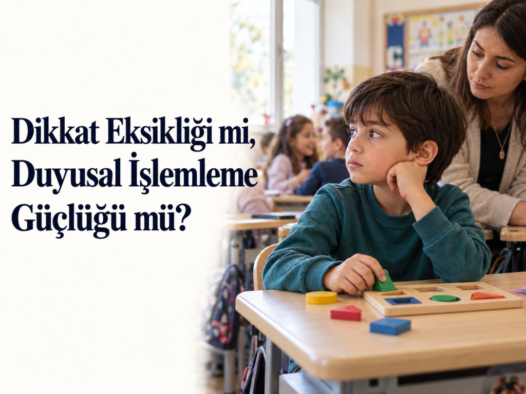 Dikkat Eksikliği mi, Duyusal İşlemleme Güçlüğü mü?